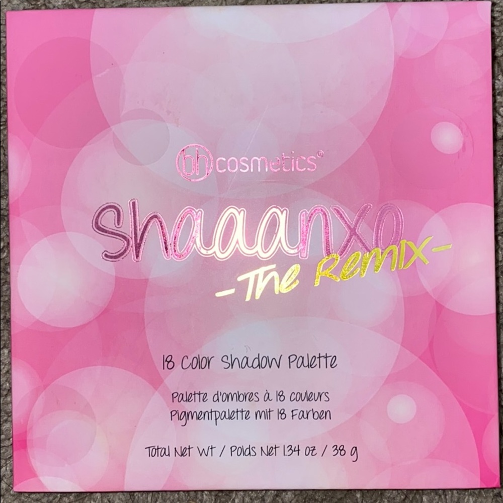 Bh cosmetic x shaaanxo palette